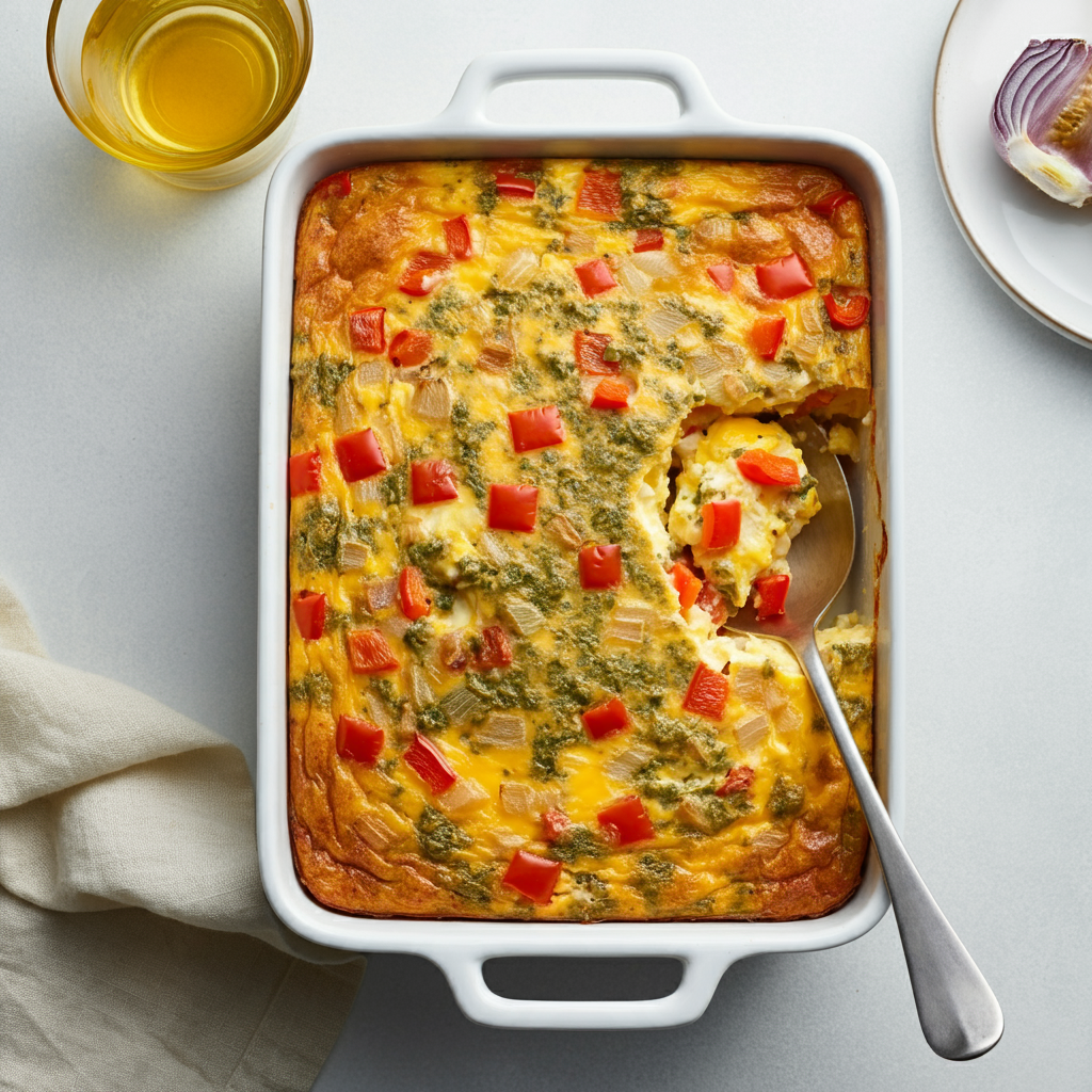 healthy egg casserole